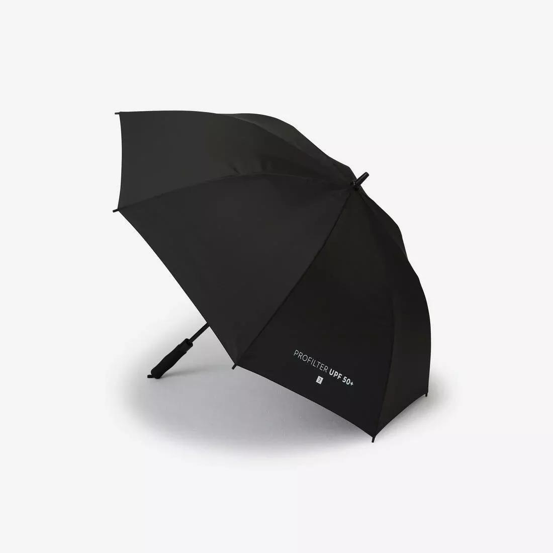 Golf umbrella medium - INESIS ProFilter, Black, No Color, large image number 0