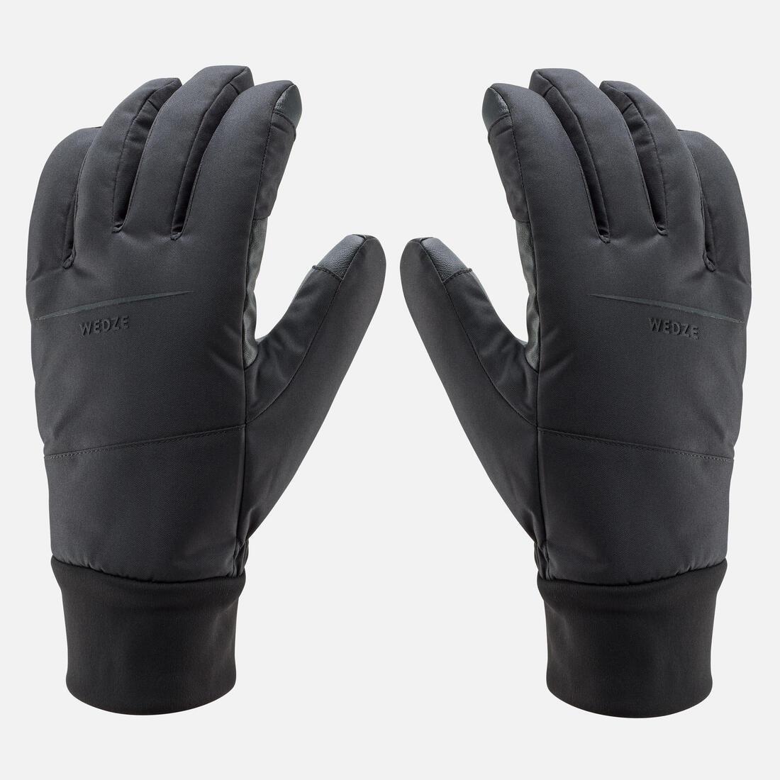 Adult Ski Gloves, black, , large image number 0