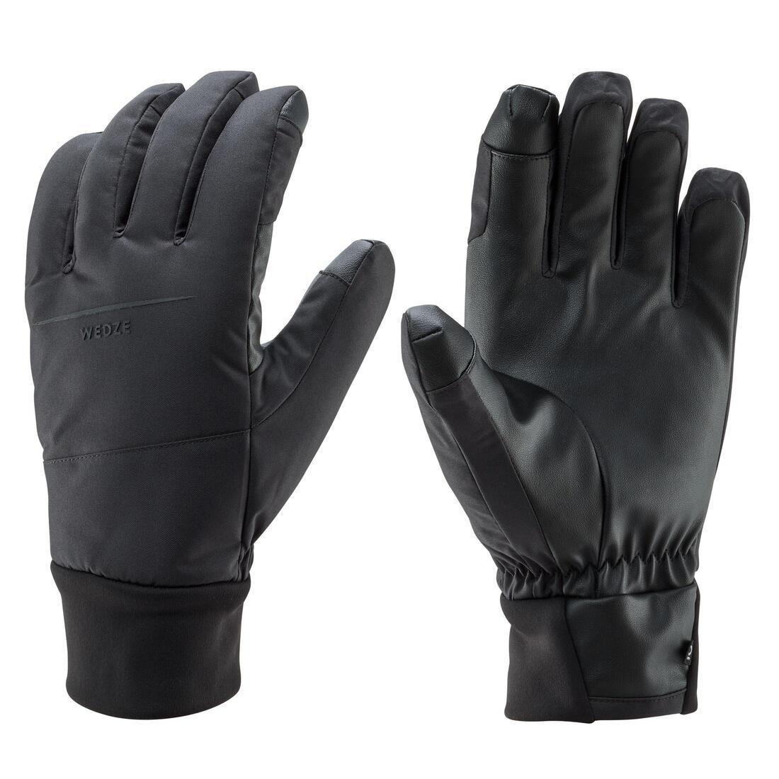 Adult Ski Gloves, black, No Color, medium