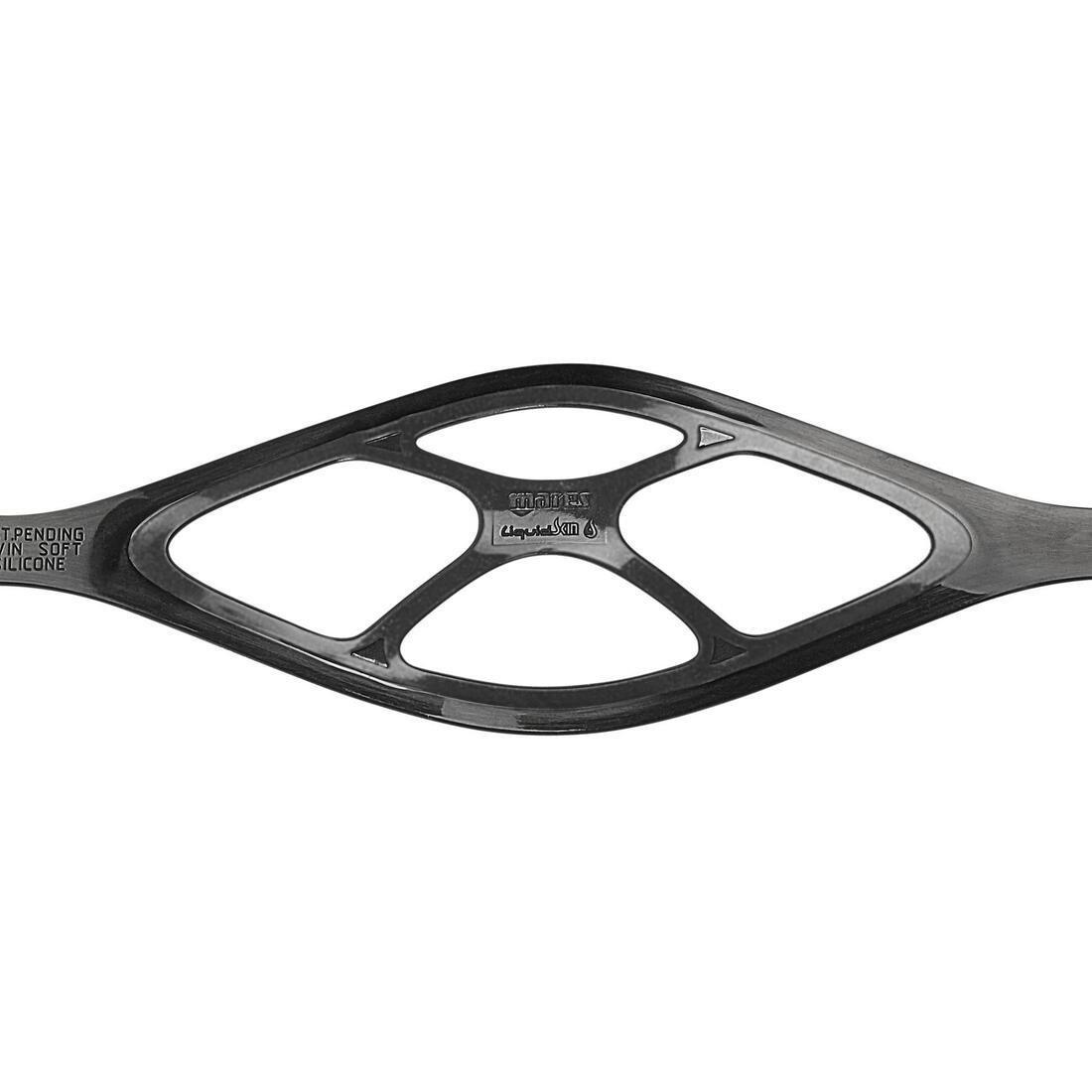 Snorkelling and Scuba Diving Mask Mares X-Vision Liquid Skin, Black, No Color, large image number 4