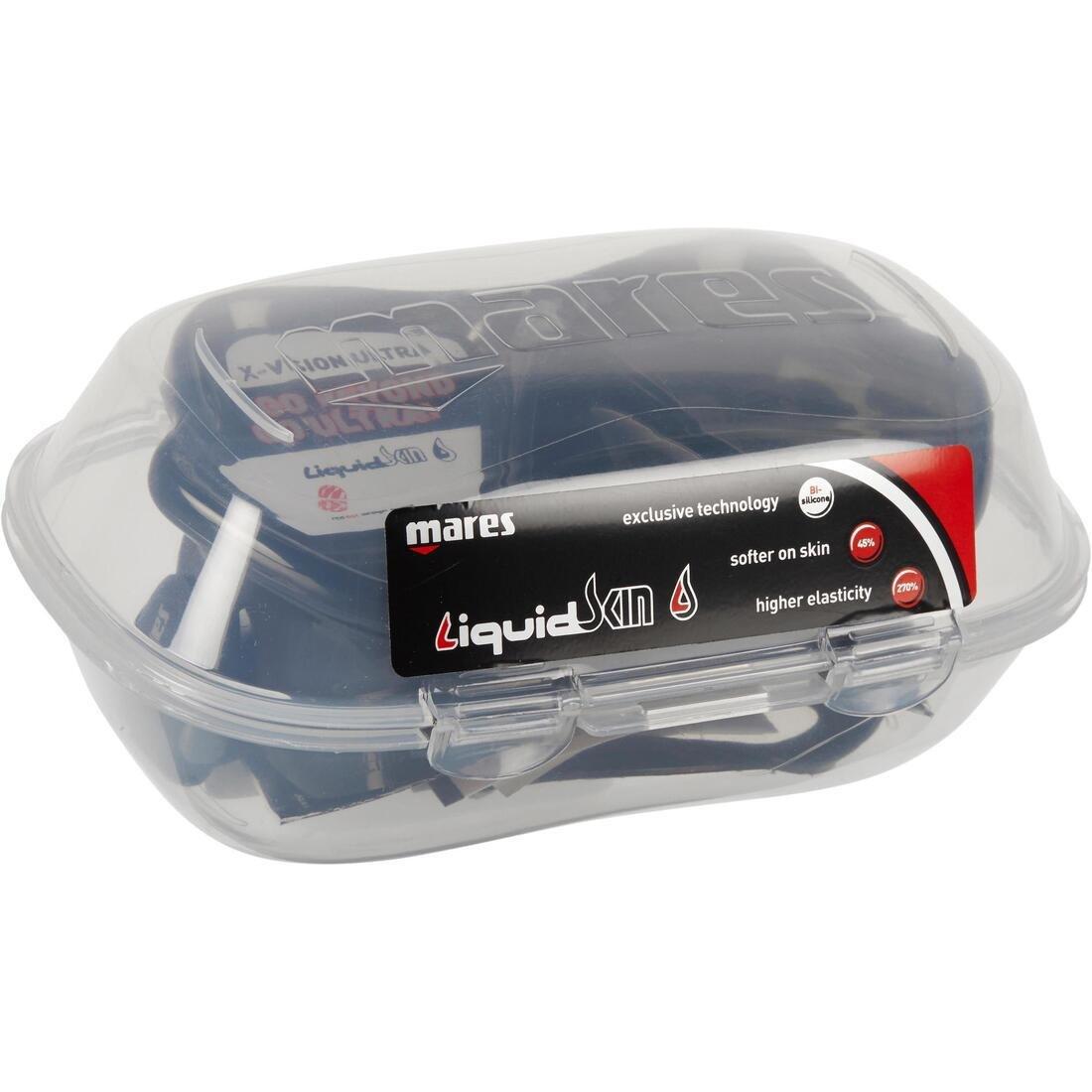 Snorkelling and Scuba Diving Mask Mares X-Vision Liquid Skin, Black, No Color, large image number 7