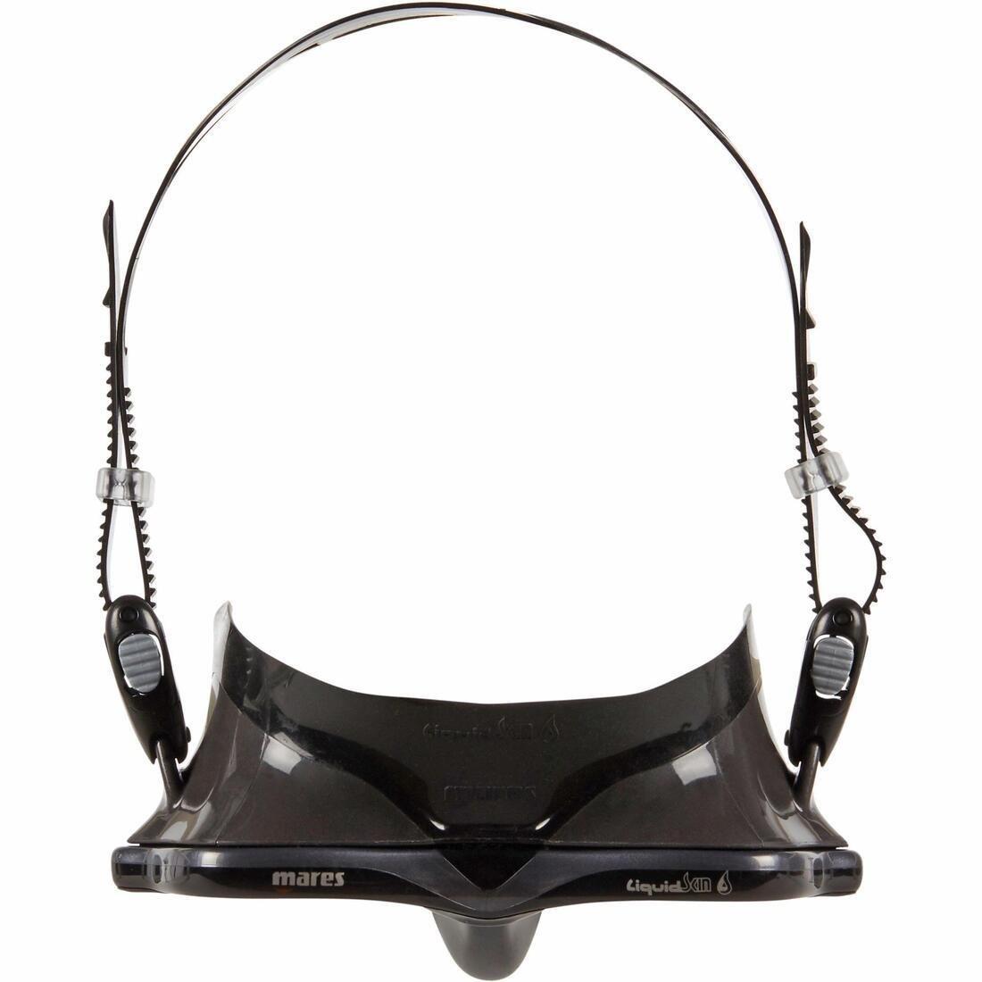 Snorkelling and Scuba Diving Mask Mares X-Vision Liquid Skin, Black, No Color, large image number 14