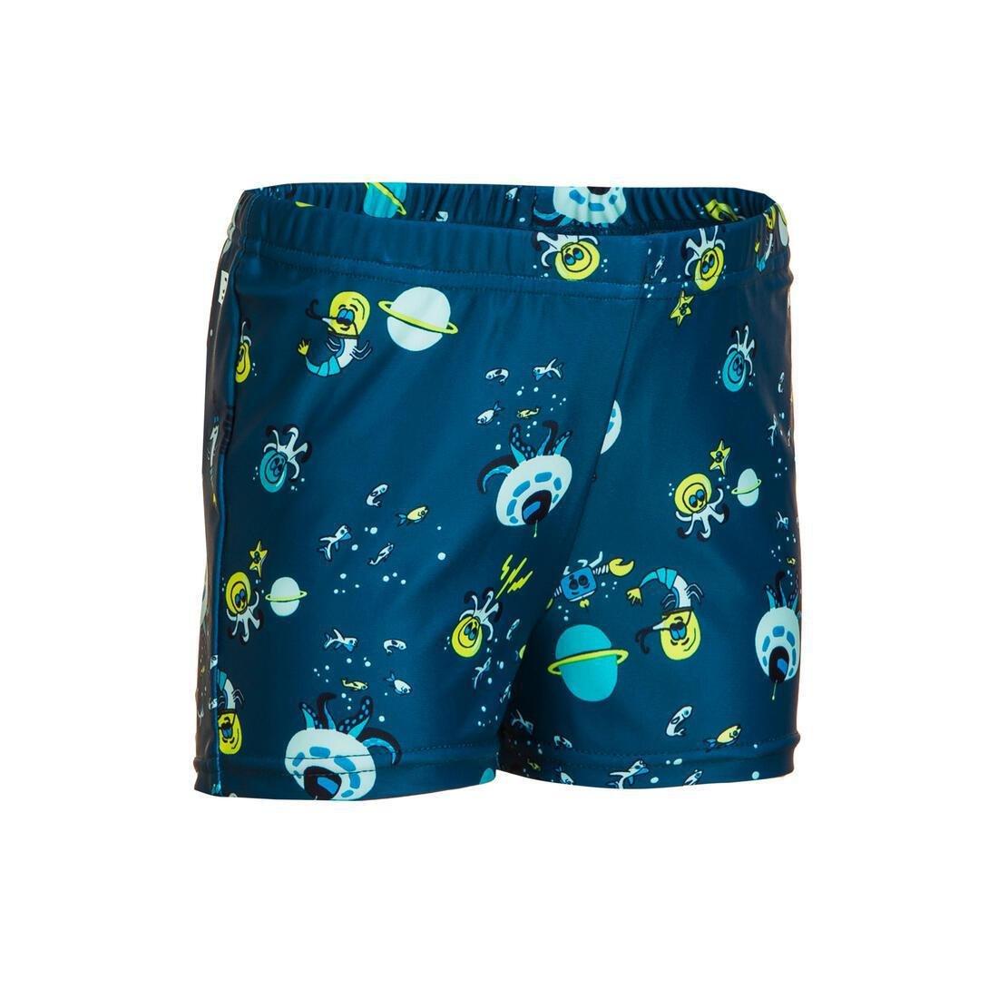 Kids Boys Washable Swimming Nappy Boxer, Blue, , large image number 3