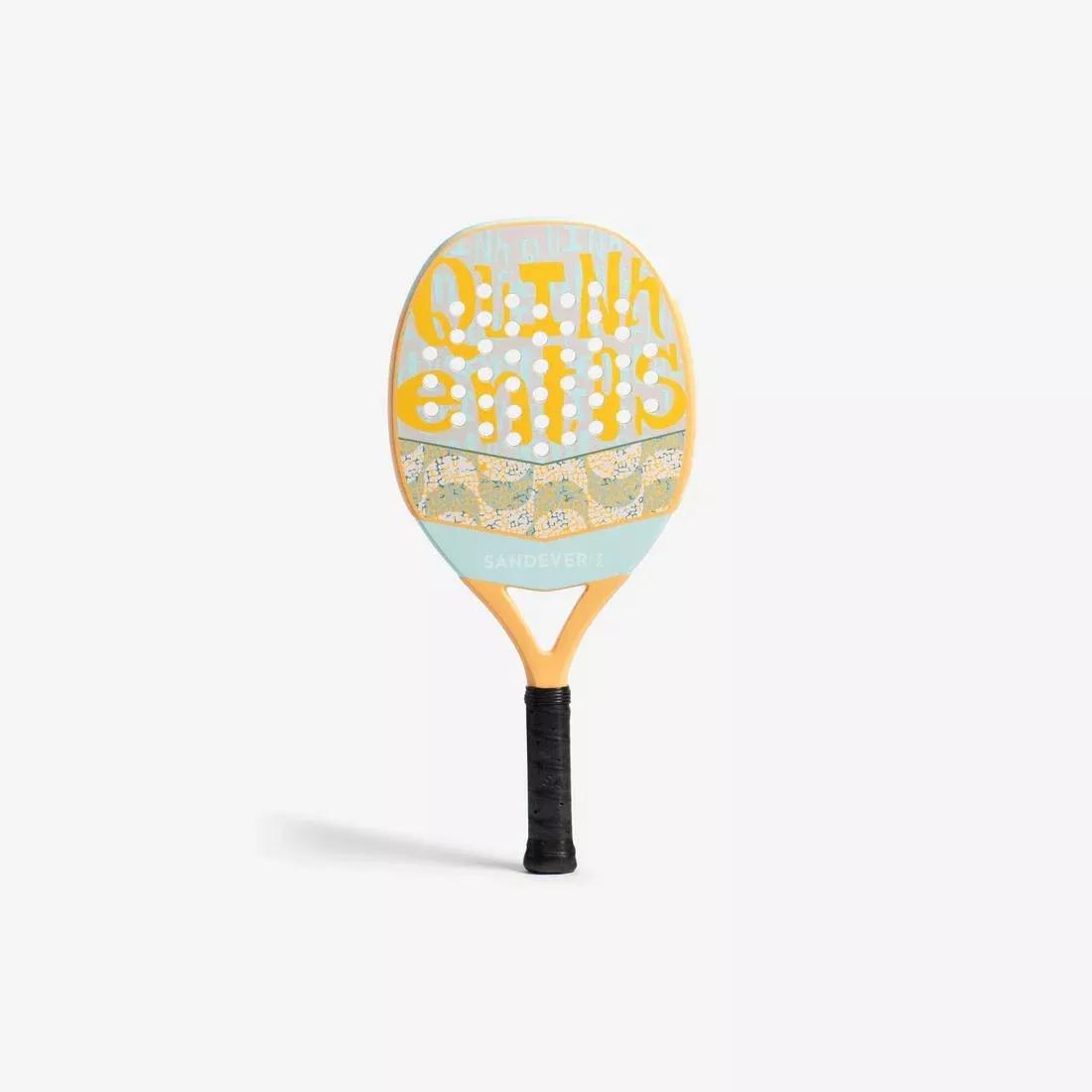 BTR 500 Beach Tennis Racket, Blue, No Color, large image number 3