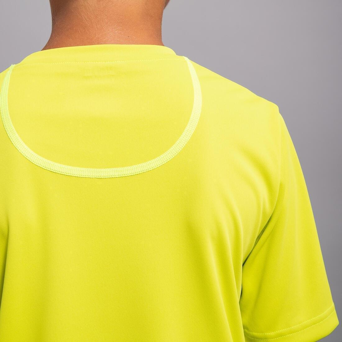 Kids Surfing Short-Sleeve Uv Top, Green, , large image number 5