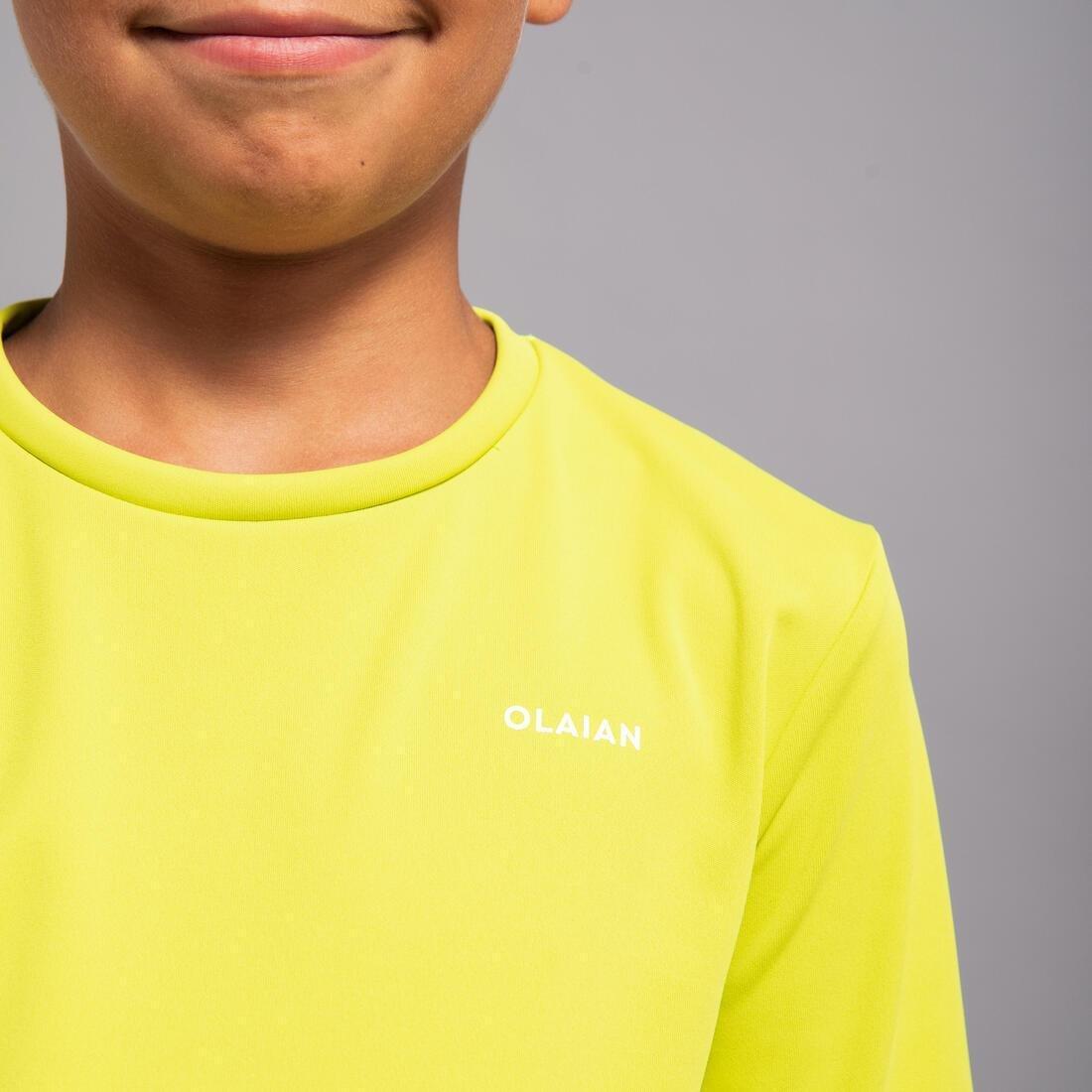 Kids Unisex Anti Uv Water Short-Sleeved T-Shirt, Blue, , large image number 11