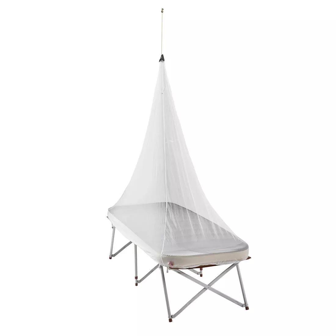 Untreated Travel Mosquito Net - 1 Person, White, No Color, large image number 0
