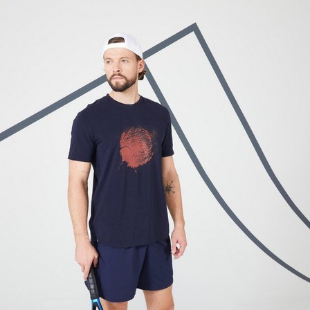 ARTENGO - Mens Tennis T-Shirt Tts Soft, Blue