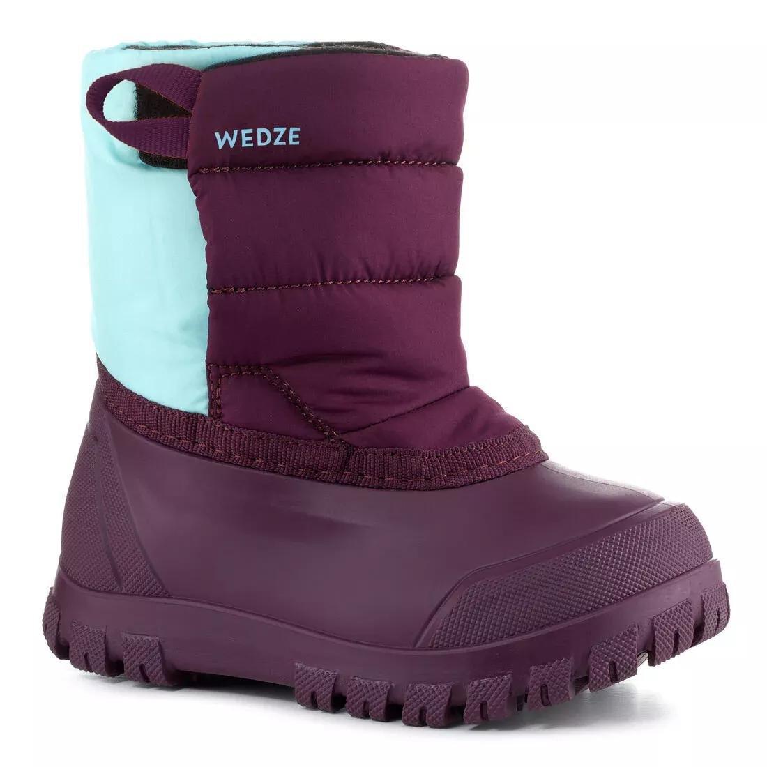 LUGIK--LUGE BOOTS DVR BB WARM PURPLE GREEN, , large image number 0