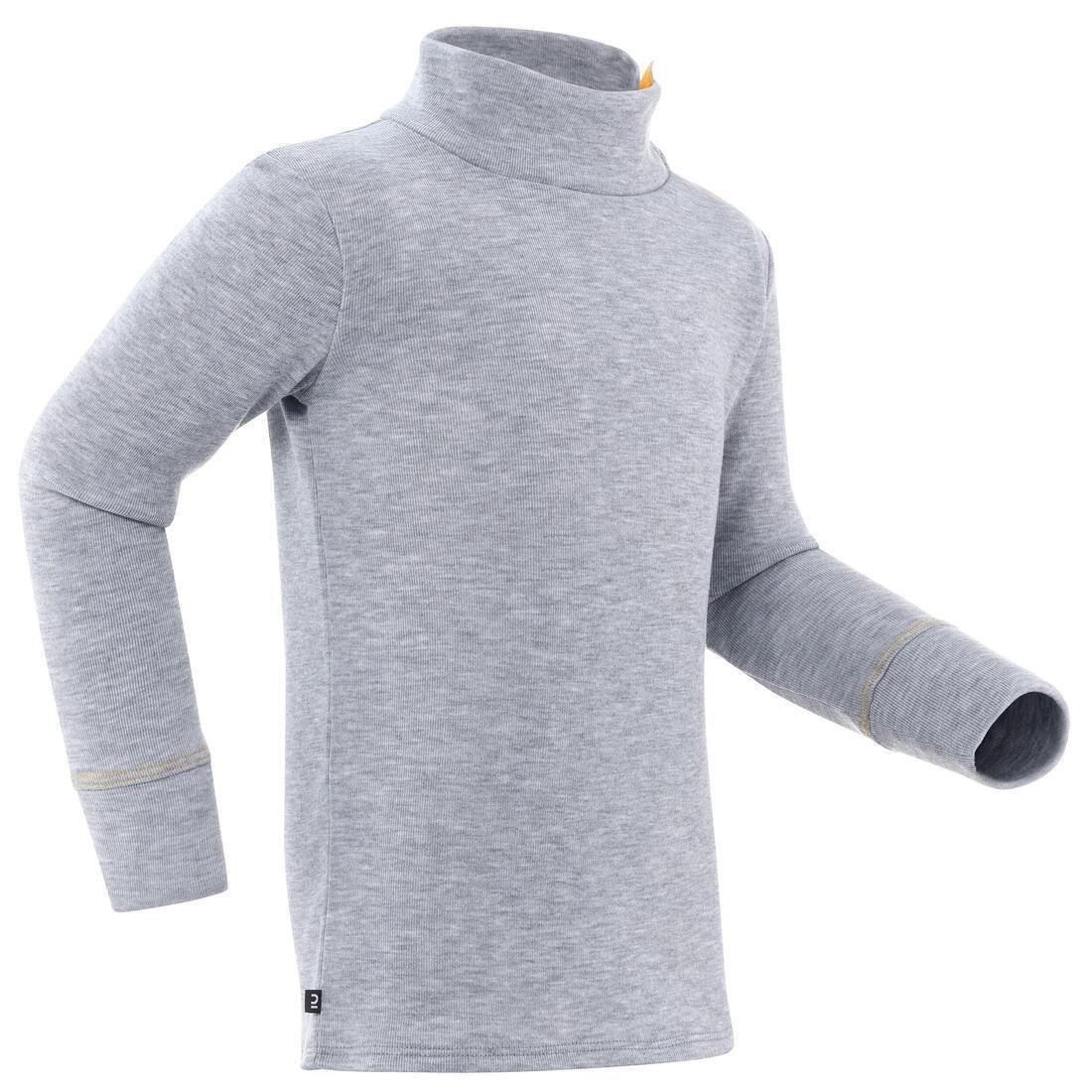 Base Layer Top, Baby Ski First Layer - Warm, Grey, 5401_000, medium