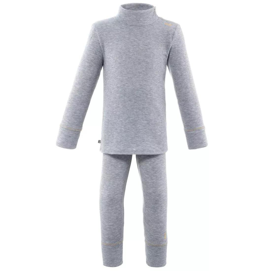Base Layer Top, Baby Ski First Layer - Warm, Pink, No Color, large image number 7