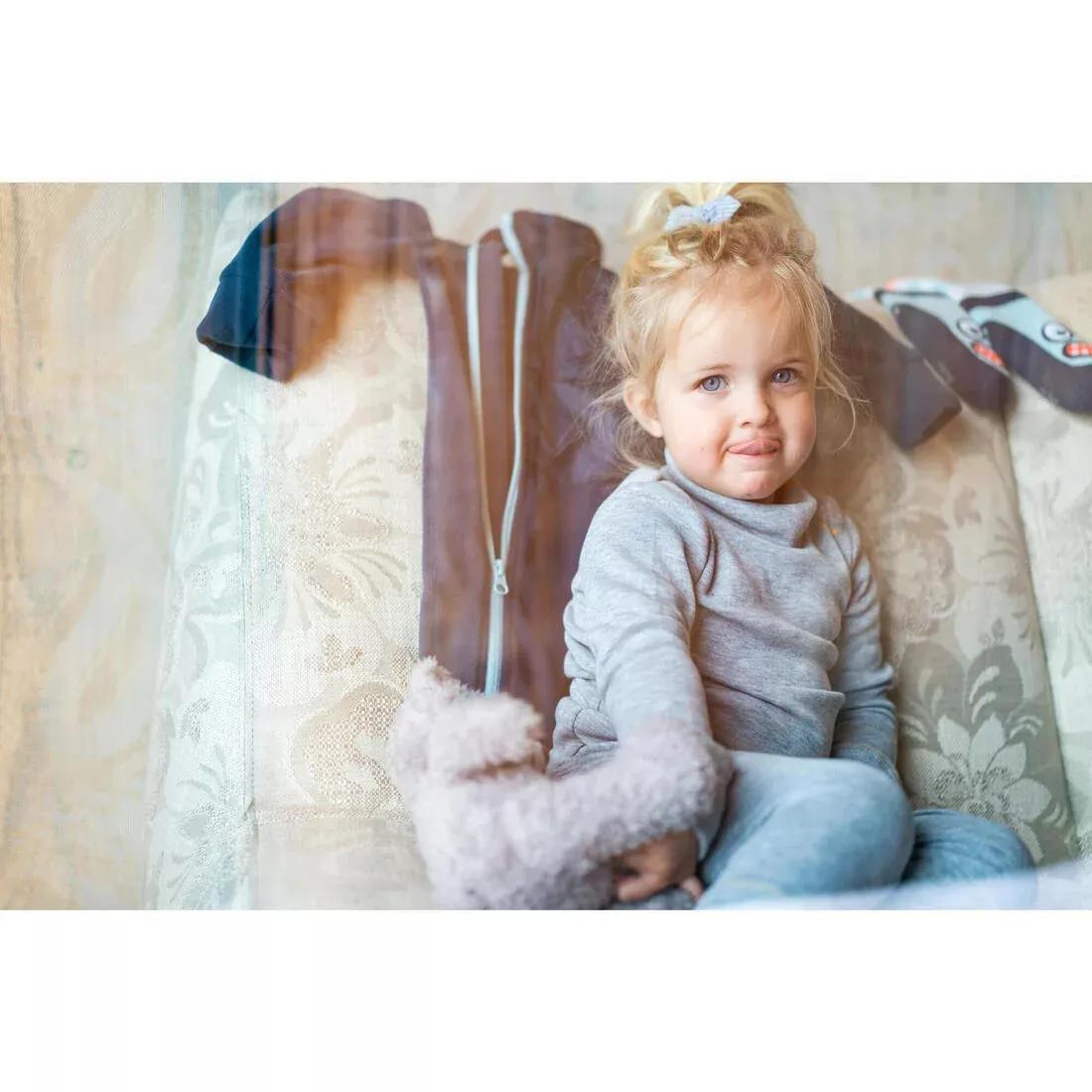 Base Layer Top, Baby Ski First Layer - Warm, Pink, No Color, large image number 14