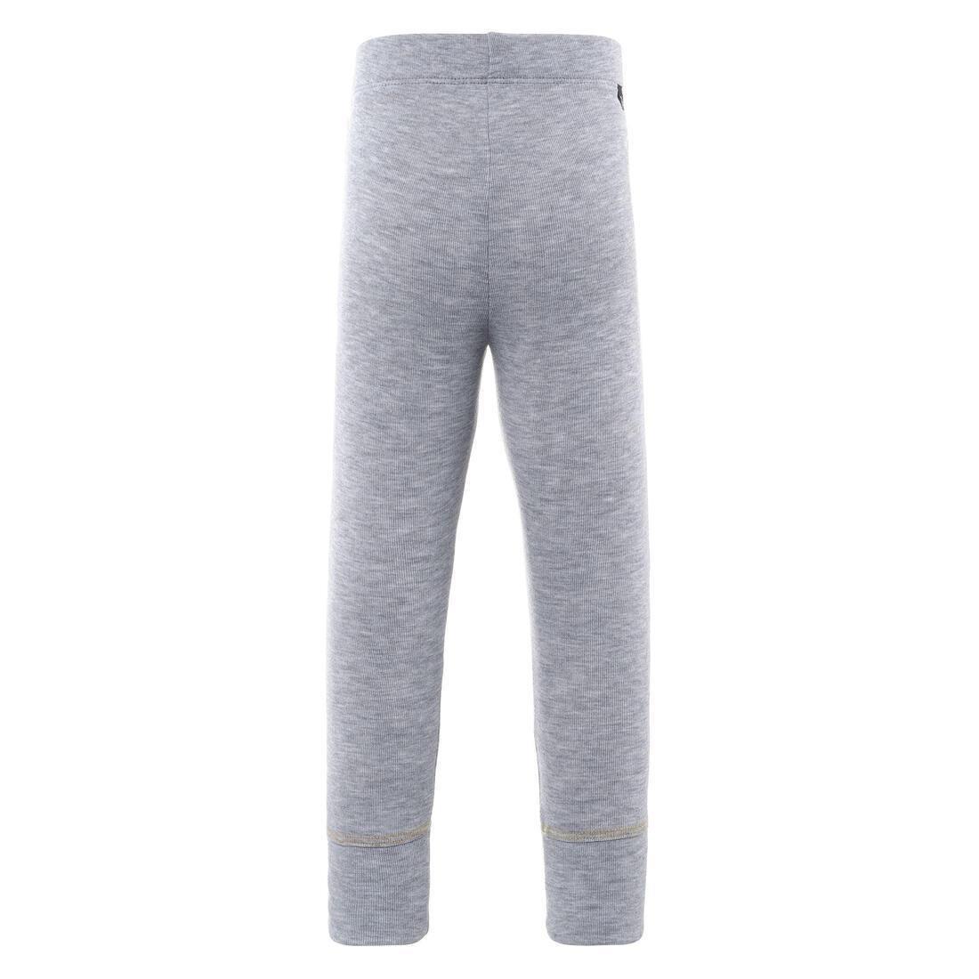 Base Layer Trousers, Baby Ski Leggings - Warm, Grey, 5401_000, large image number 5
