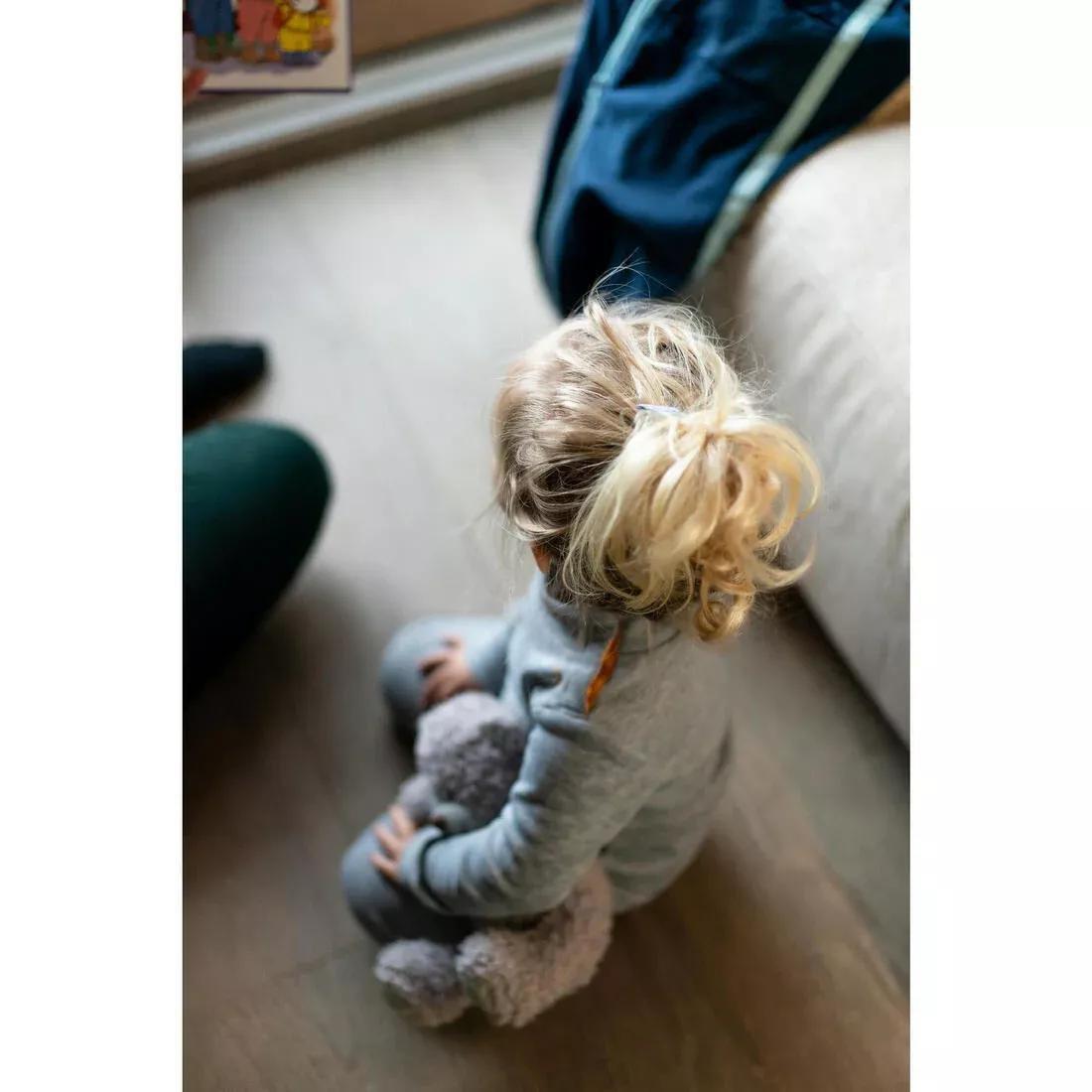 Base Layer Trousers, Baby Ski Leggings - Warm, Grey, 5401_000, large image number 11