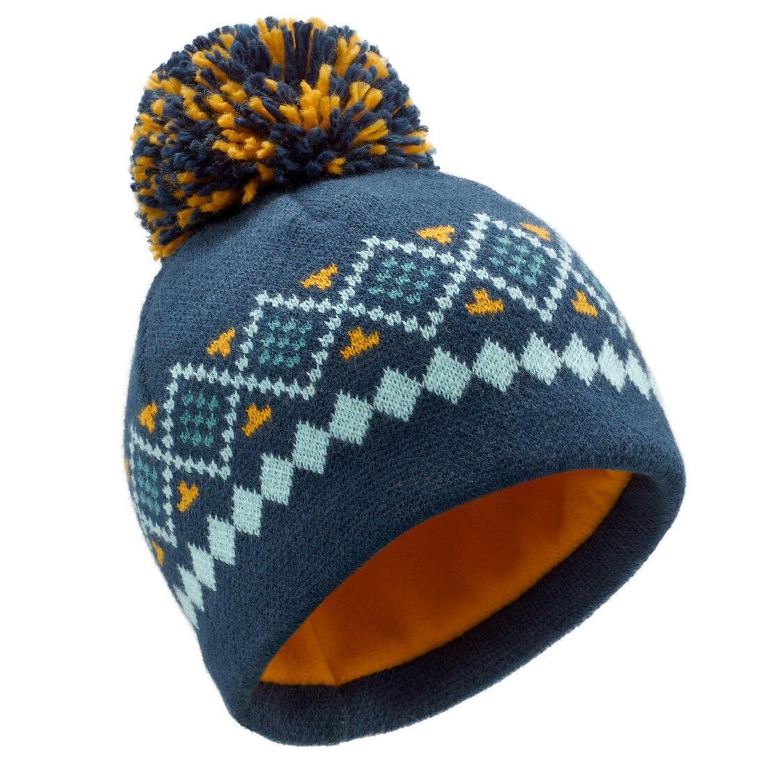 TURQUIN BLUE Baby ski/sledge hat and neck warmer - WARM, 5401_000, large image number 11