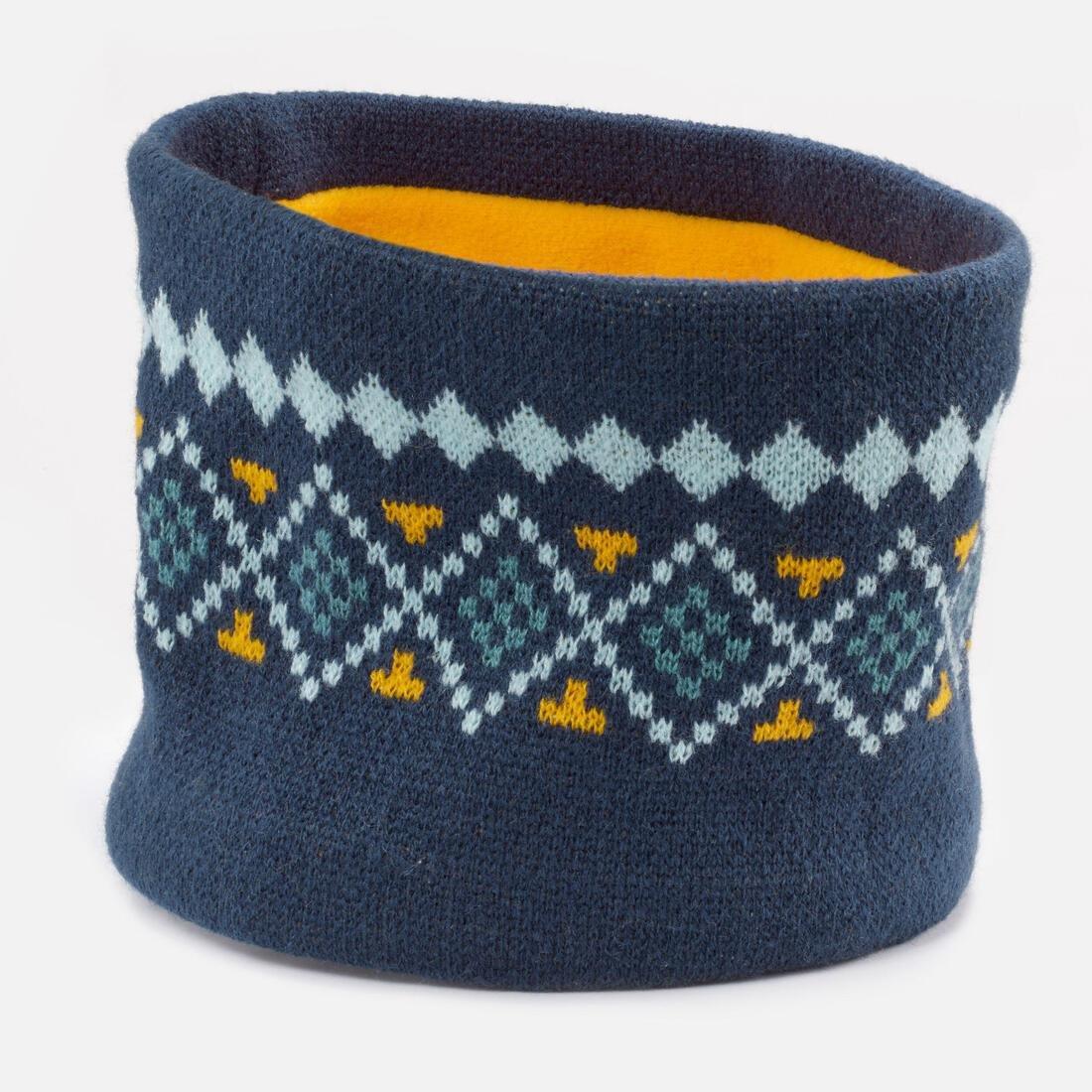 TURQUIN BLUE Baby ski/sledge hat and neck warmer - WARM, 5401_000, large image number 12