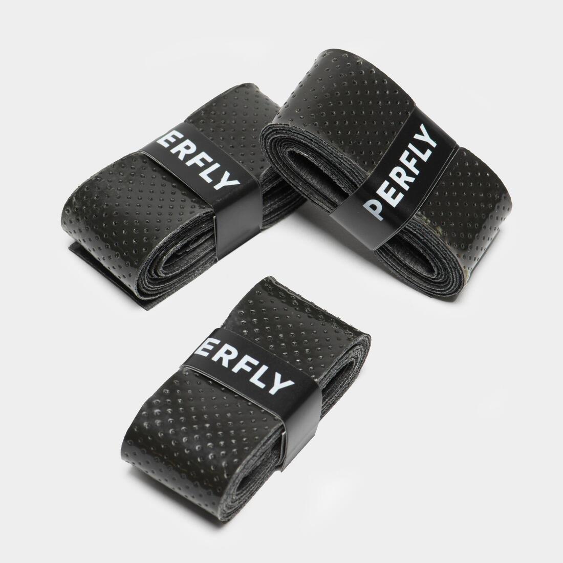 PERFLY - Tacky Squash Overgrip Pack Of 3, Black