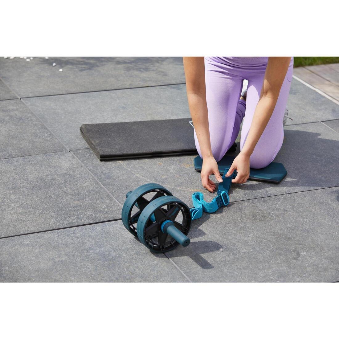 Ab Wheel, Blue, No Color, large image number 13