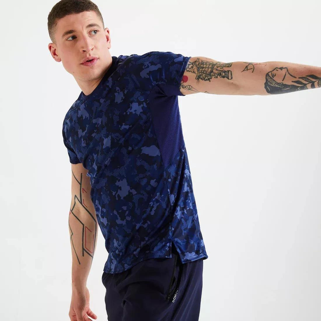 Technical Fitness T-Shirt, Petrol Blue, , large image number 8