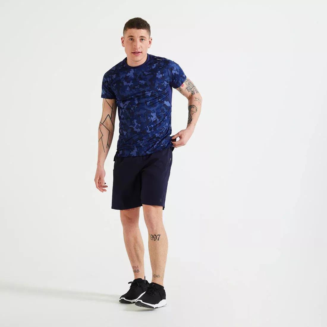 Technical Fitness T-Shirt, Petrol Blue, , large image number 10