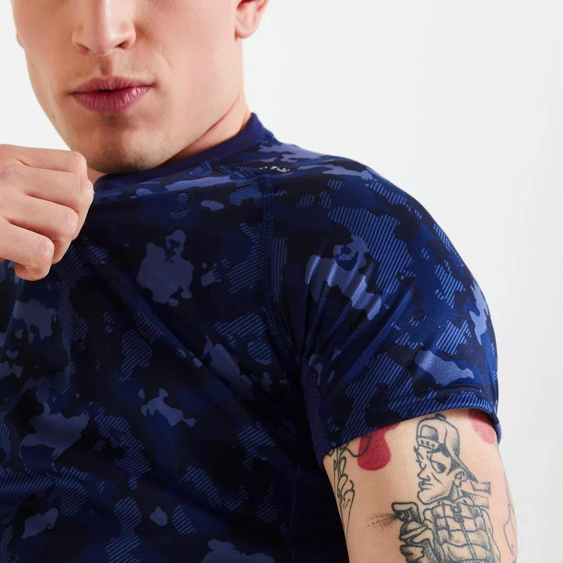 Technical Fitness T-Shirt, Petrol Blue, , large image number 12