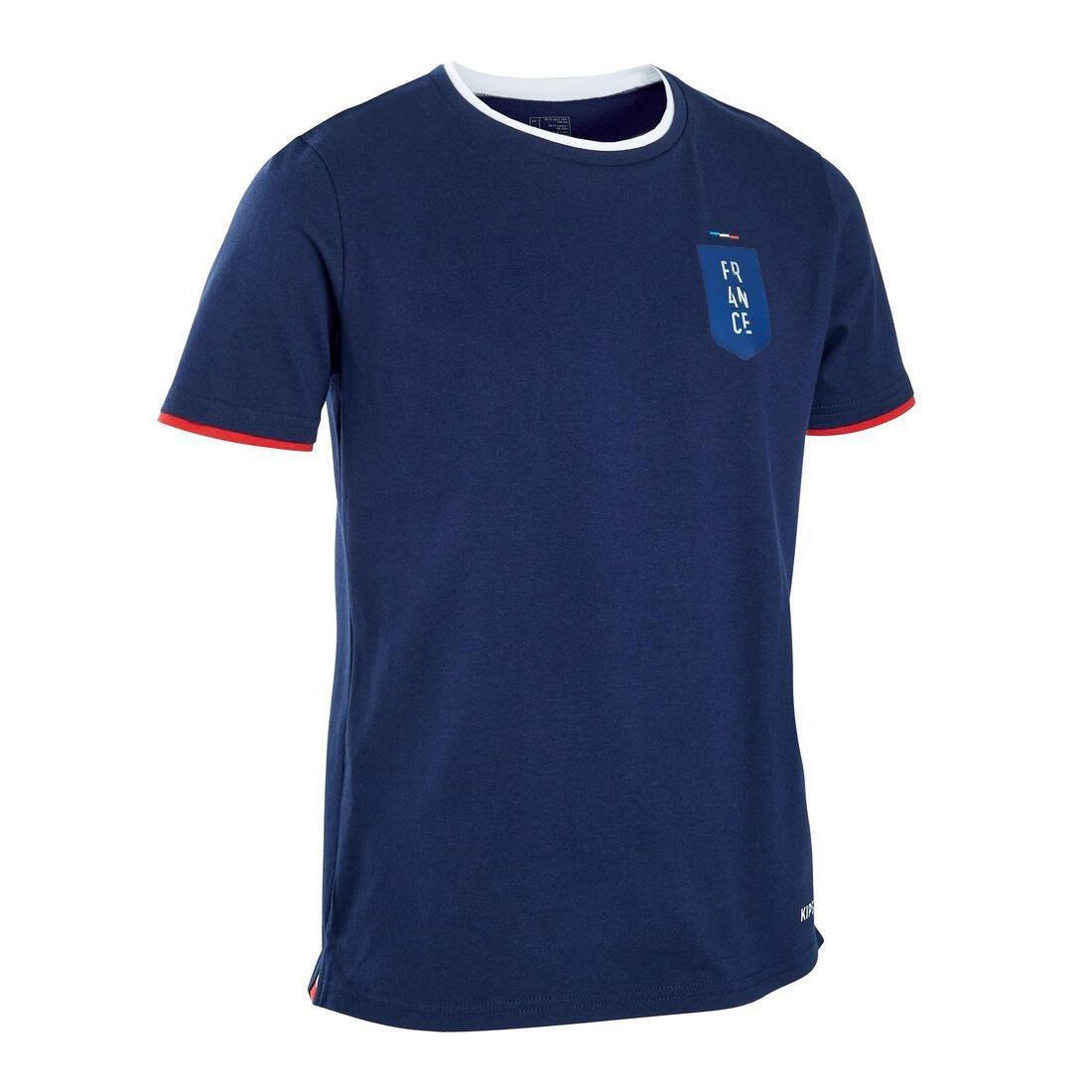 KIPSTA - Kids Shirt Ff100 - France 2022, Blue