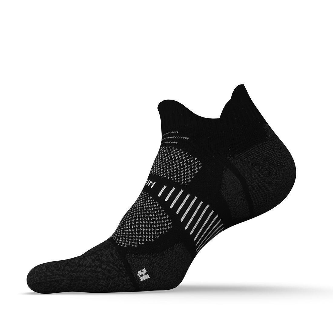 Running 5-finger Fine Invisible Socks - Kiprun Run900, Black, , large image number 4