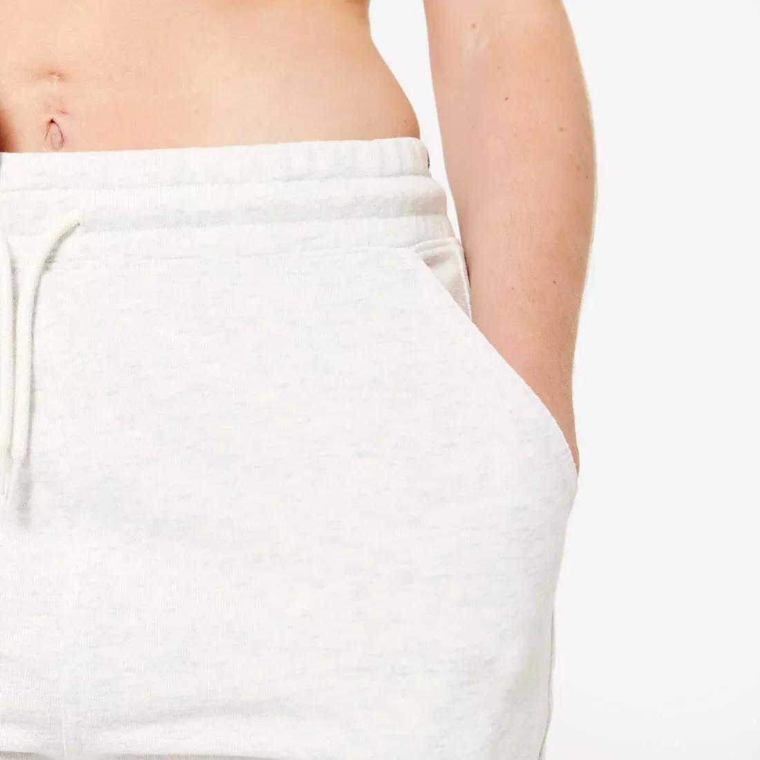 Regular-Fit Fitness Bottoms 500, Black, No Color, large image number 3