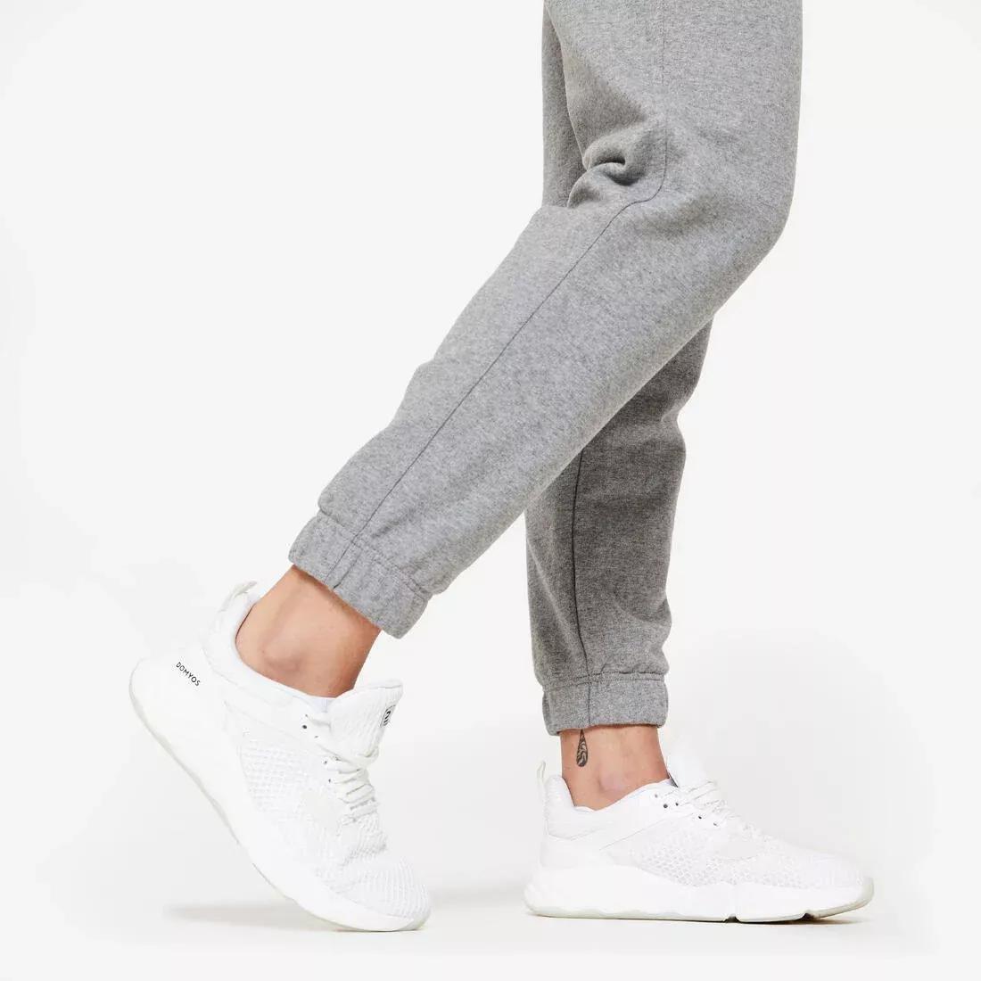 Women Joggers Pant 500, Grey, No Color, large image number 5