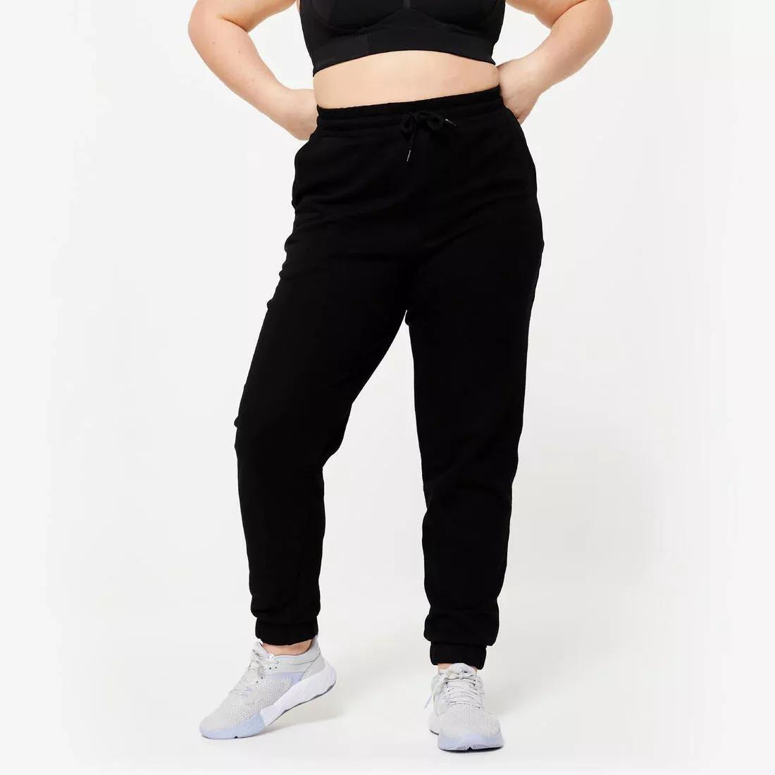 Women Joggers Pant 500, Grey, , large image number 10