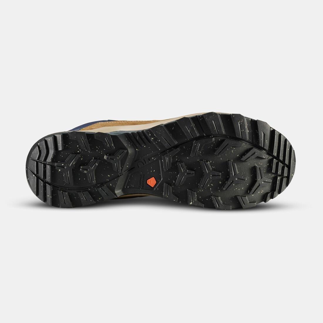 SUNFLOWER ORANGE Men's Waterproof Mountain Walking Shoes - MH500 Mid, No Color, large image number 12