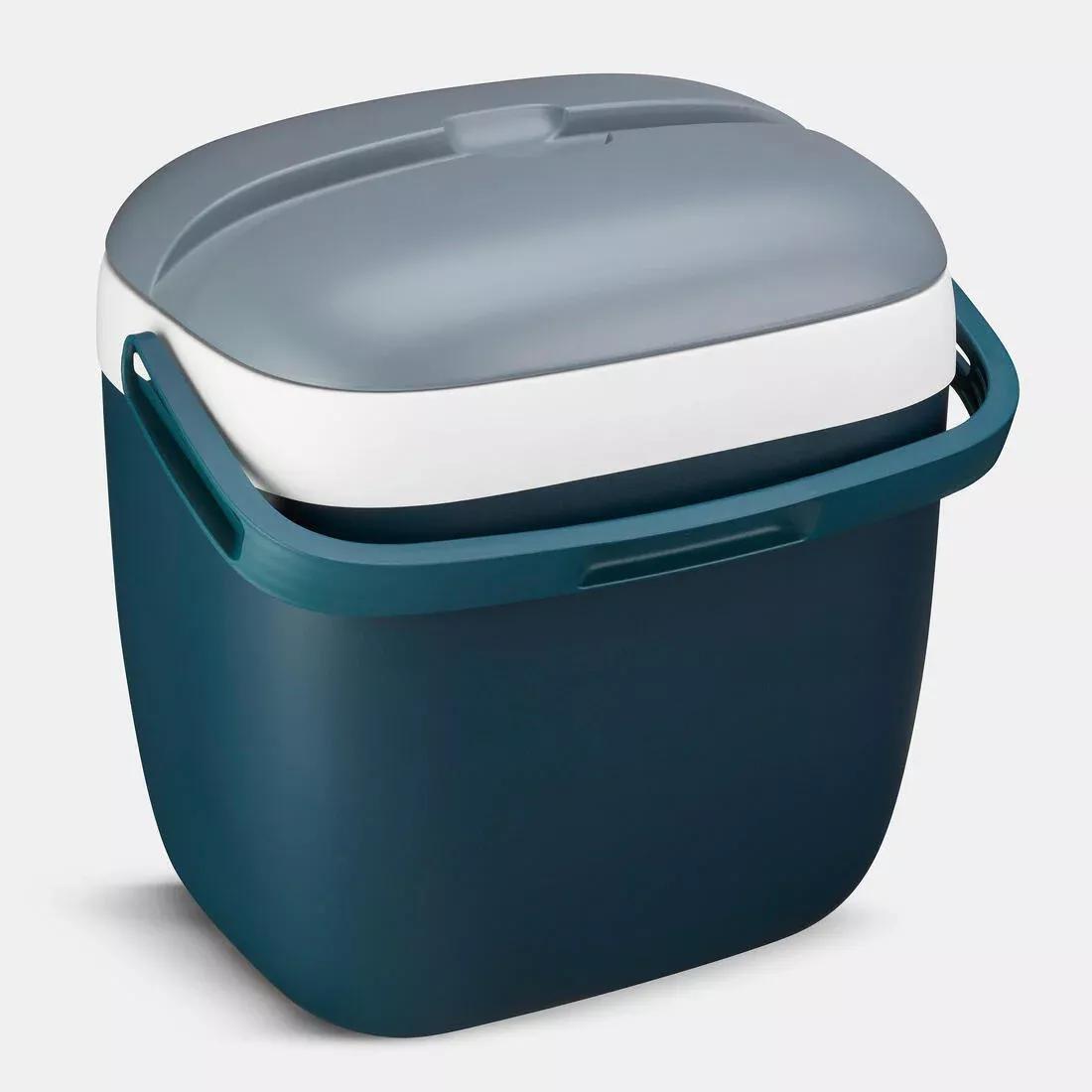TEAL BLUE RIGID CAMPING COOLER  - 22 LITRES  - STAYS COOL FOR 5 HOURS, No Color, large image number 7