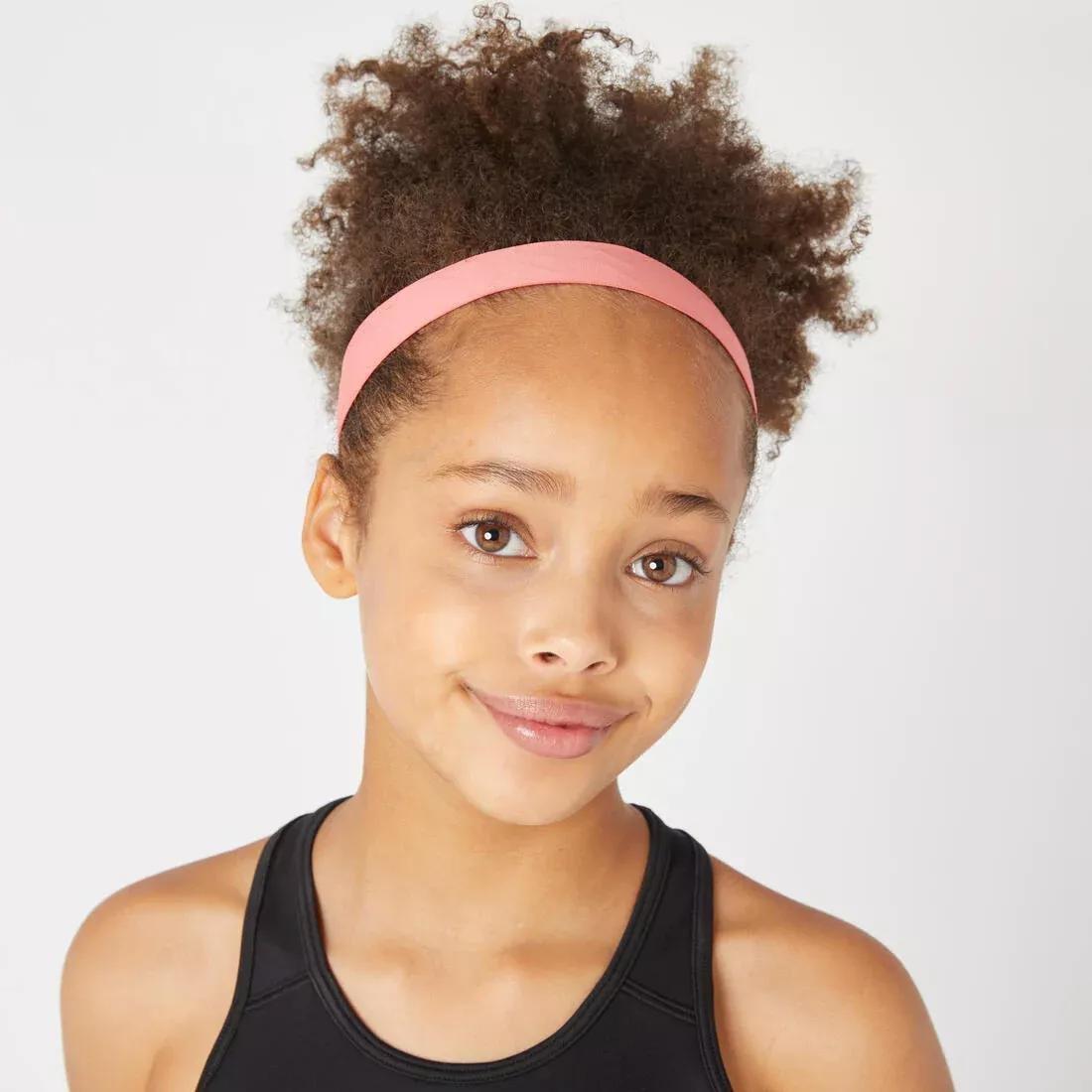 Kids Girls Headbands Pack Of 2, Pink, No Color, large image number 1
