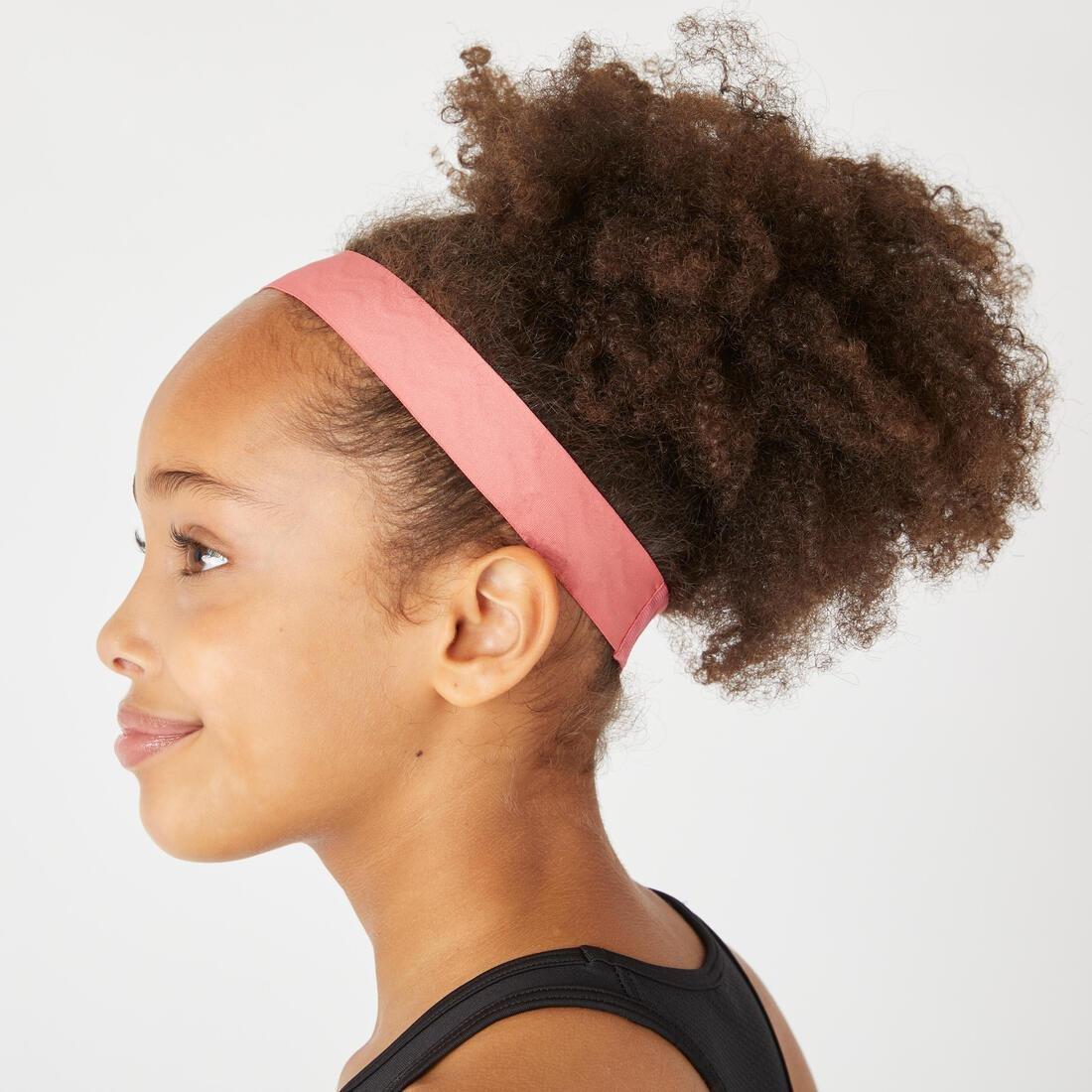 Kids Girls Headbands Pack Of 2, Pink, No Color, large image number 2