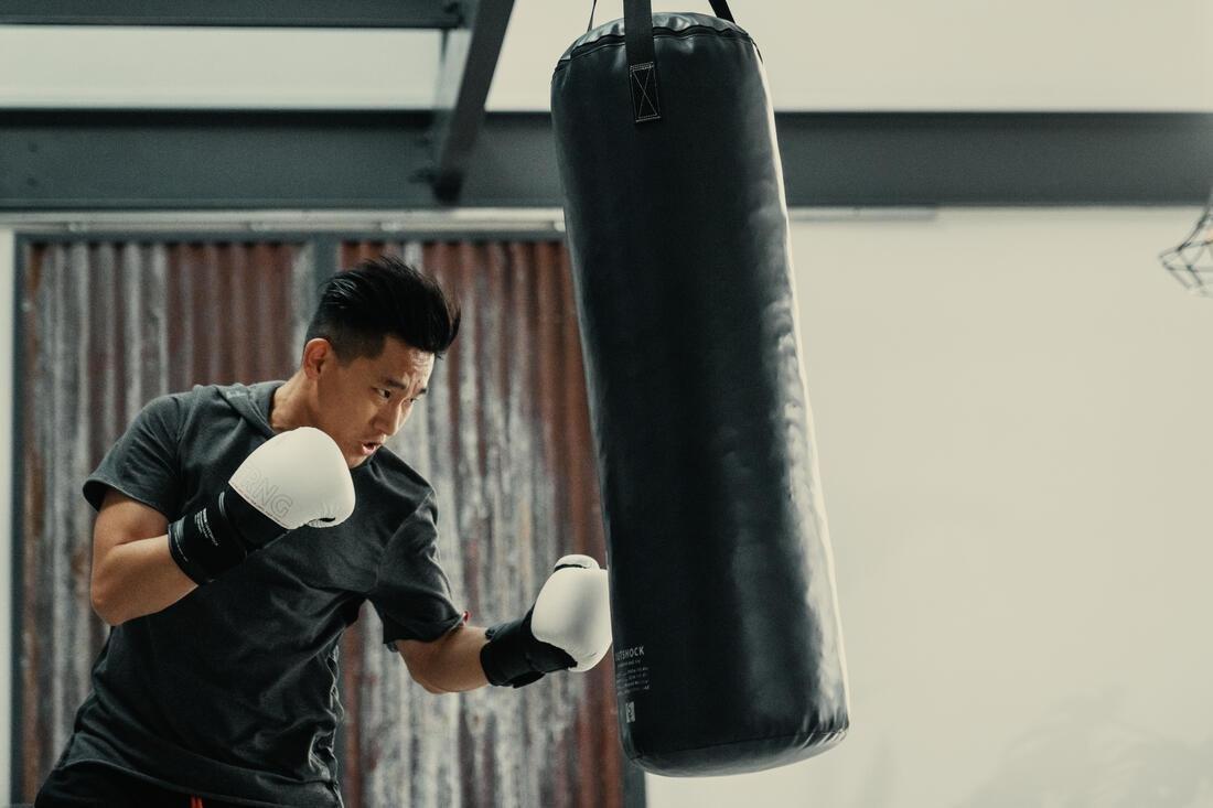 Boxing Punching Bag 120, Blue, No Color, large image number 4