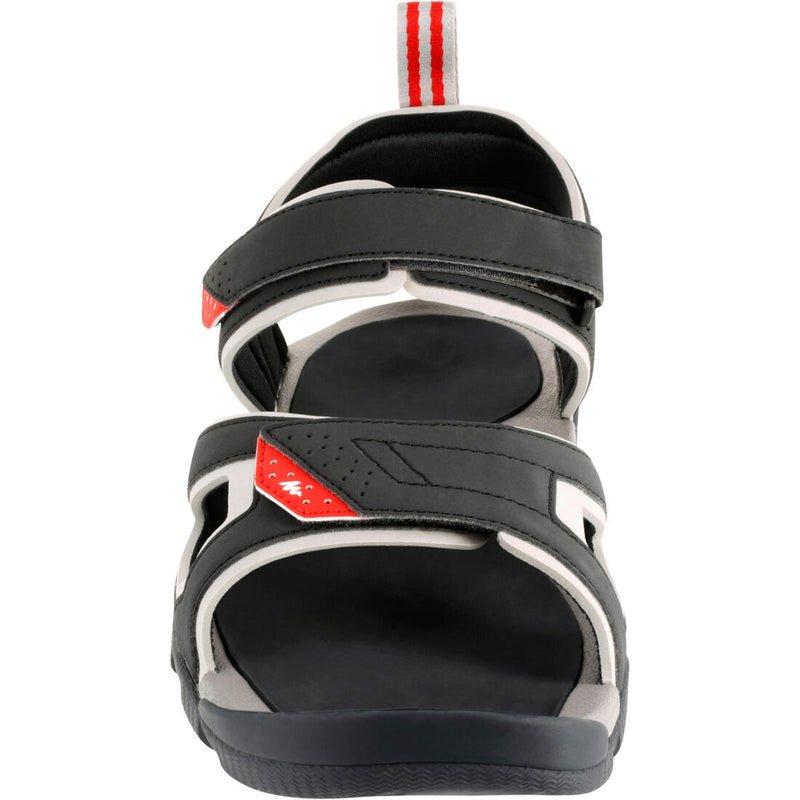 QUECHUA - Men Walking Sandals - Nh100, Grey