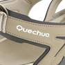 QUECHUA - Men Walking Sandals - Nh100, Grey