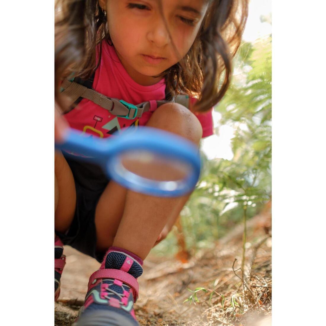Kids Unisex Hiking T-Shirt - Mh100 Kid - Age 2-6 Years, Pink, , large image number 6