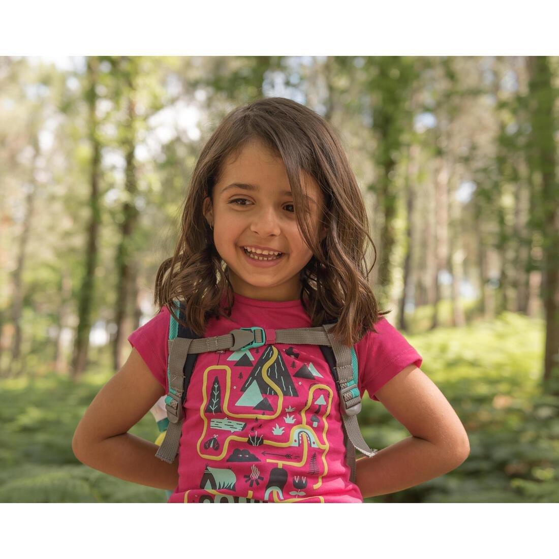 Kids Unisex Hiking T-Shirt - Mh100 Kid - Age 2-6 Years, Pink, , large image number 9
