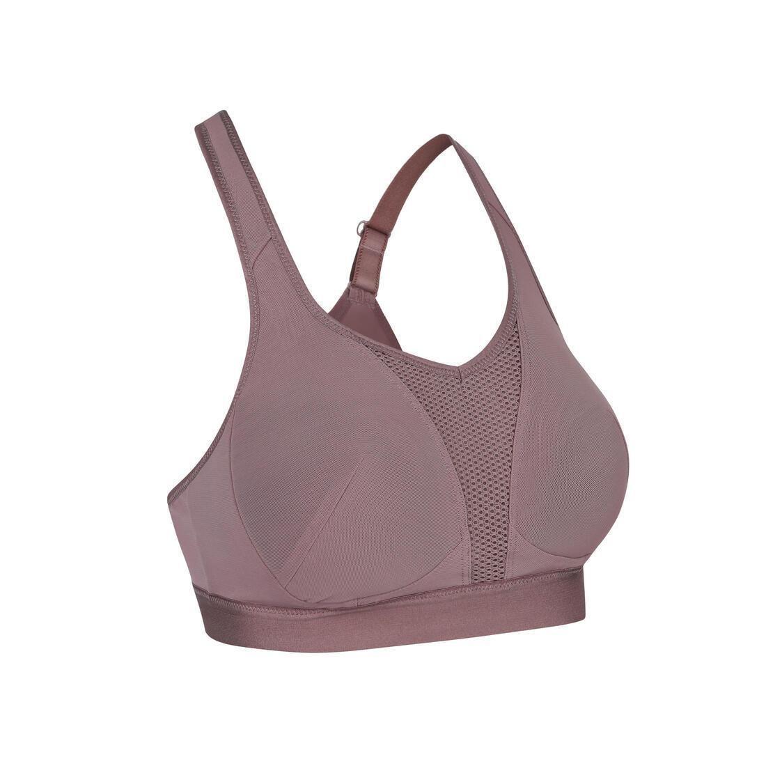 Women Classic Running Bra - High Support, Pink, , medium