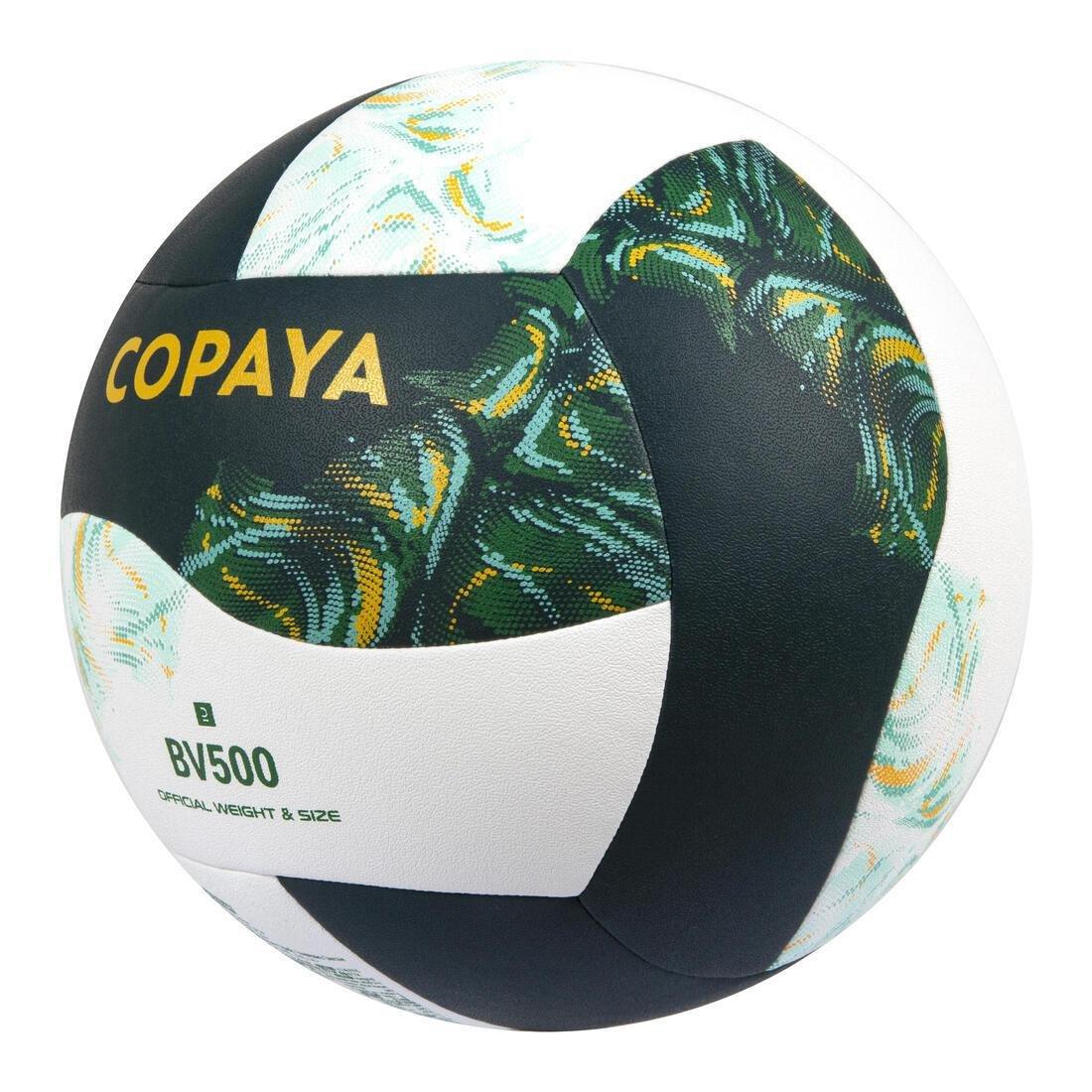 Beach Volleyball Replica - Hybrid 500, Green, No Color, medium