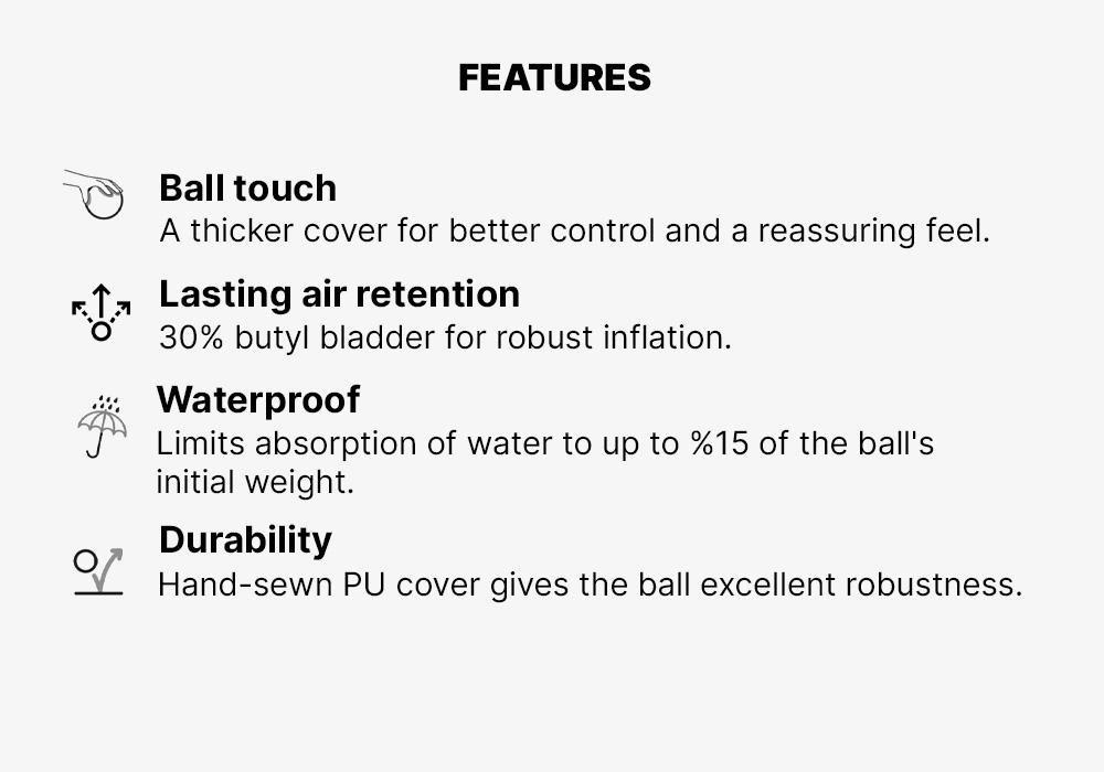 Beach Volleyball Replica - Hybrid 500, Green, No Color, medium