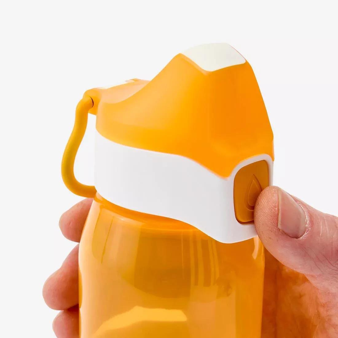 Kids Unisex 3-6 Years 350 ml Water Bottle, Orange, No Color, large image number 4