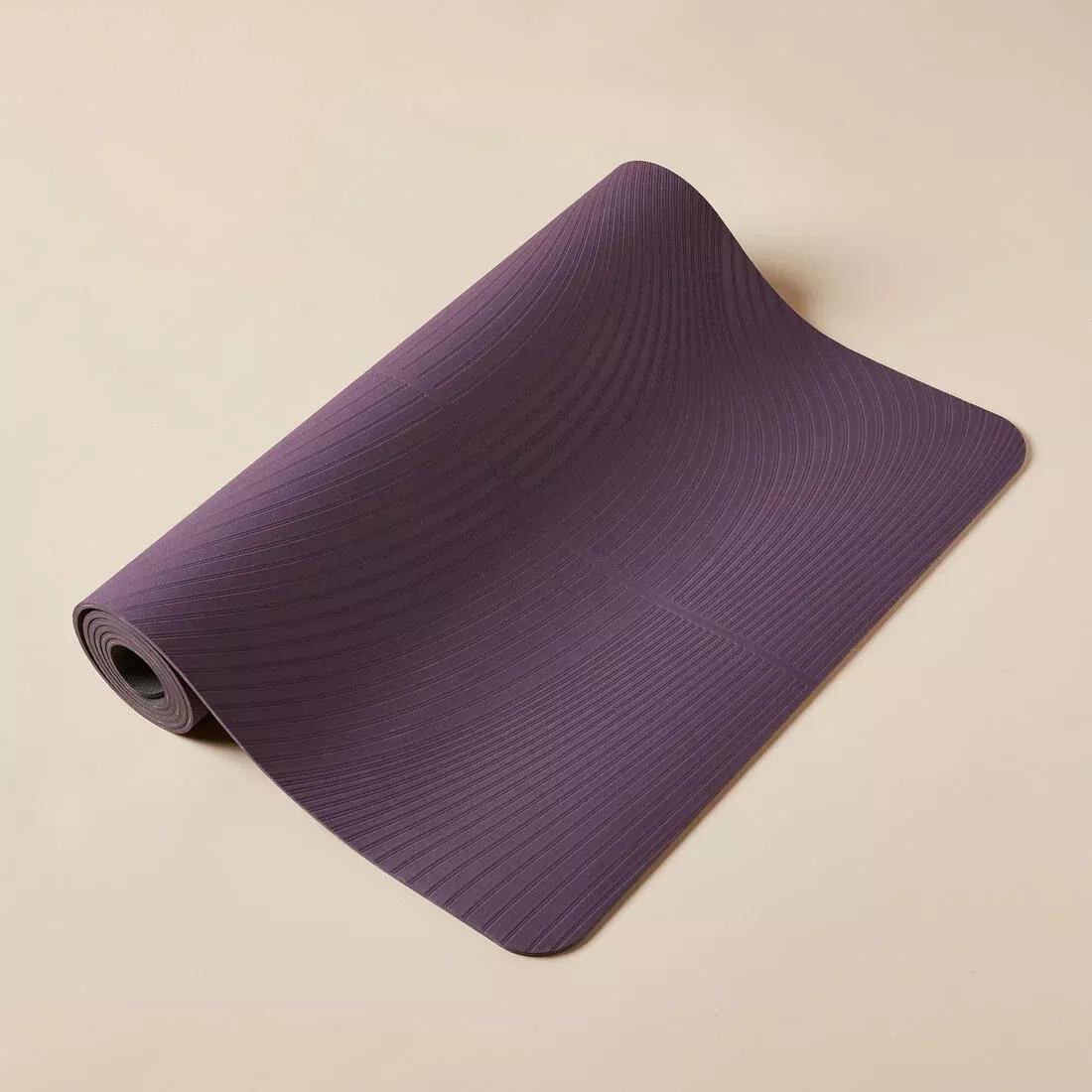 Light Yoga Mat 185 Cm X 61 Cm X 5 Mm, Pink, No Color, large image number 4