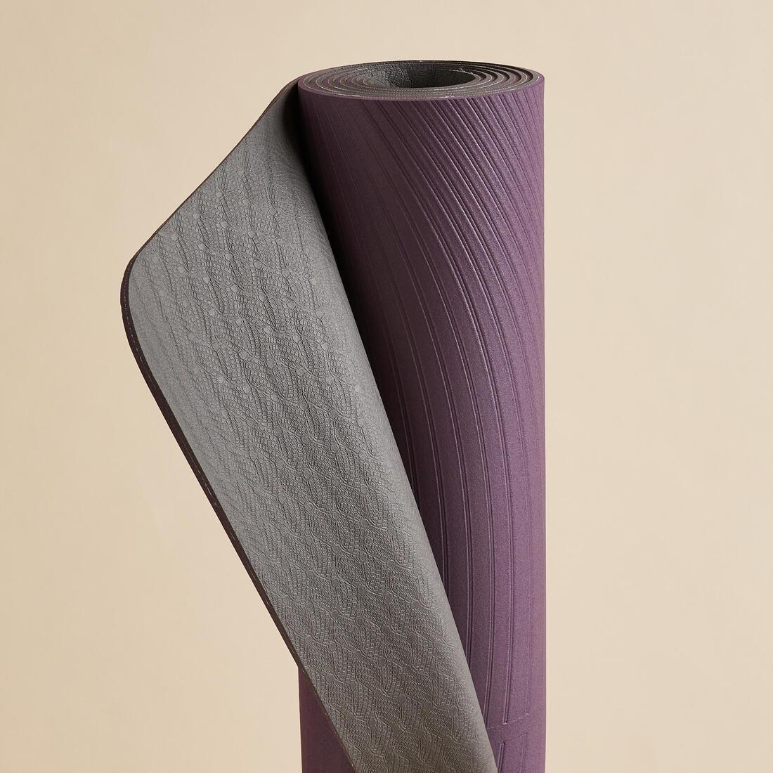 Light Yoga Mat 185 Cm X 61 Cm X 5 Mm, Pink, No Color, large image number 6