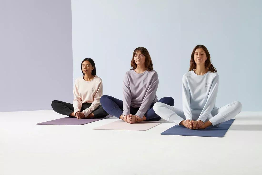 Light Yoga Mat 185 Cm X 61 Cm X 5 Mm, Pink, No Color, large image number 13
