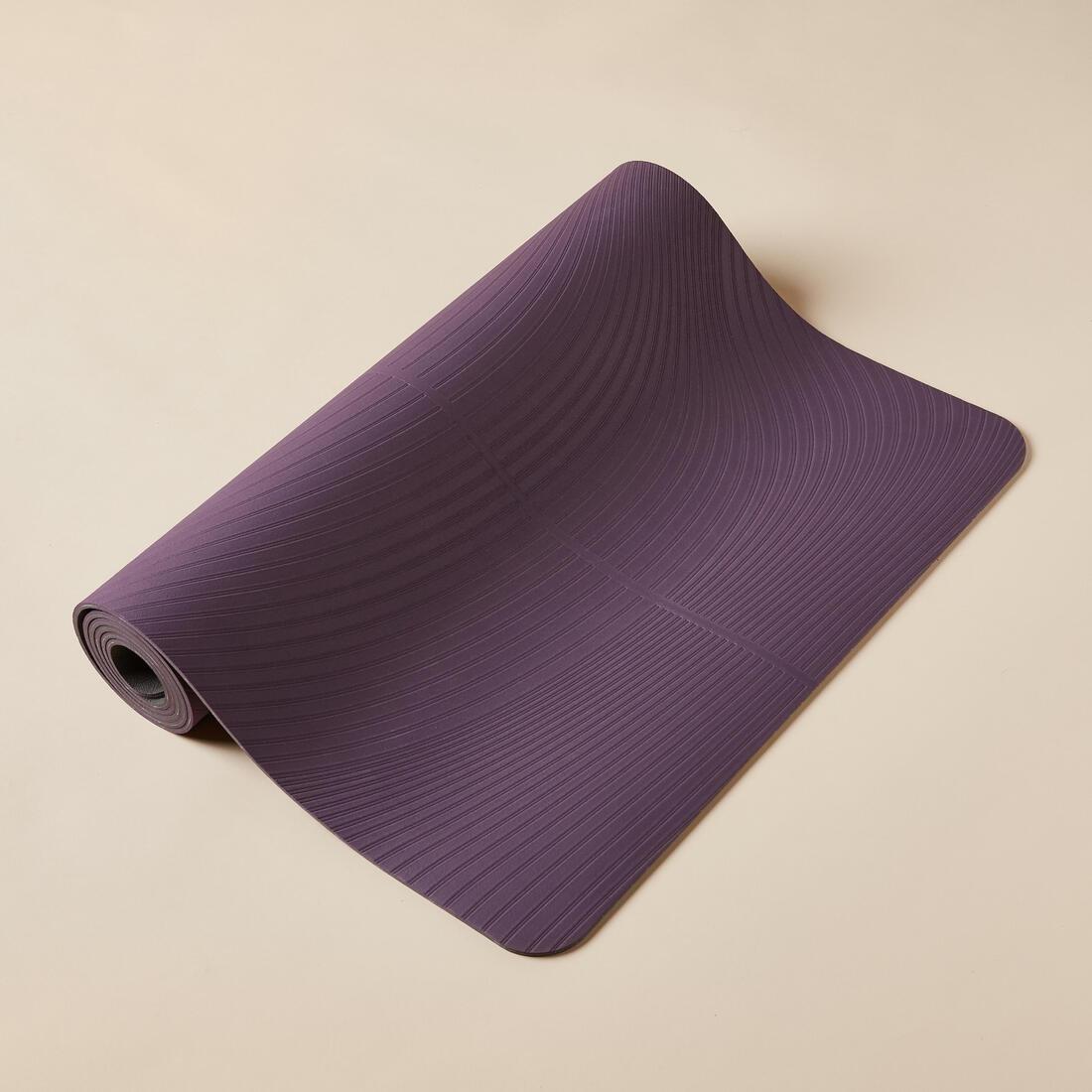 KIMJALY - Light Yoga Mat - 185 Cm X 61 Cm X 5 Mm, Purple