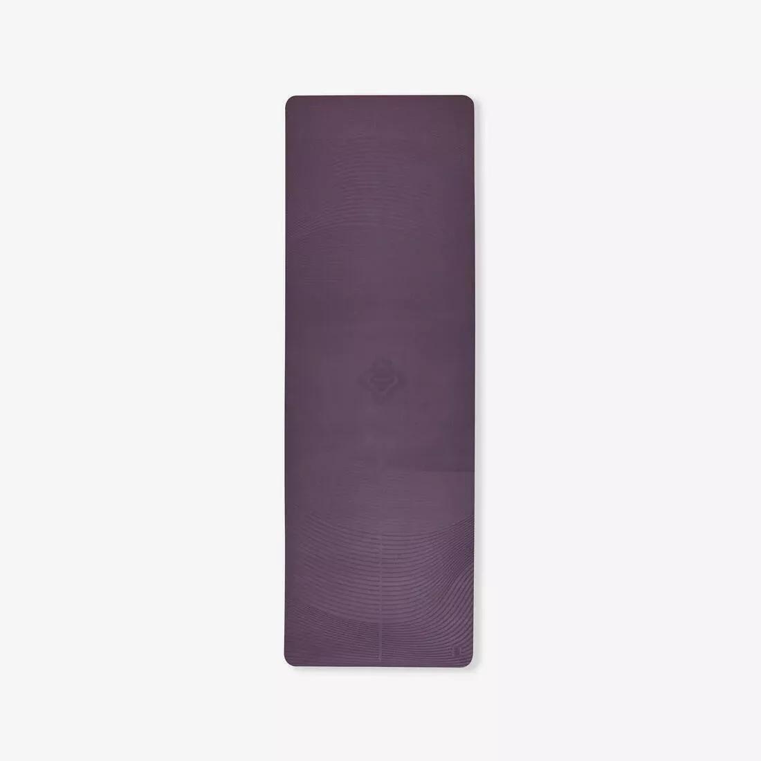 Light Yoga Mat 185 Cm X 61 Cm X 5 mm, Purple, No Color, large image number 1
