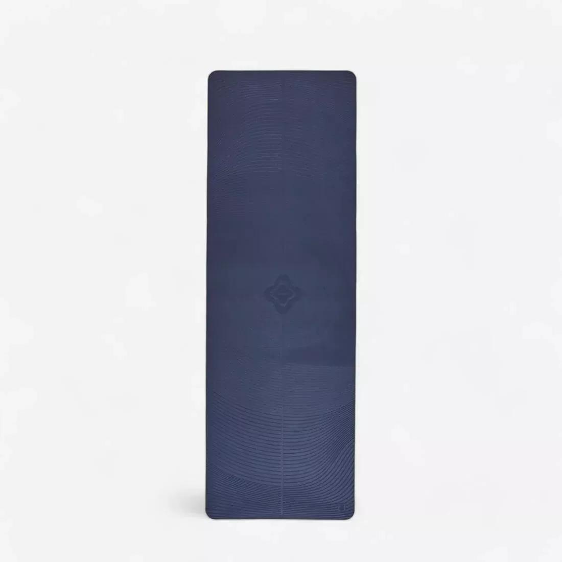 Light Yoga Mat 185 Cm X 61 Cm X 5 Mm, Navy, No Color, large image number 0