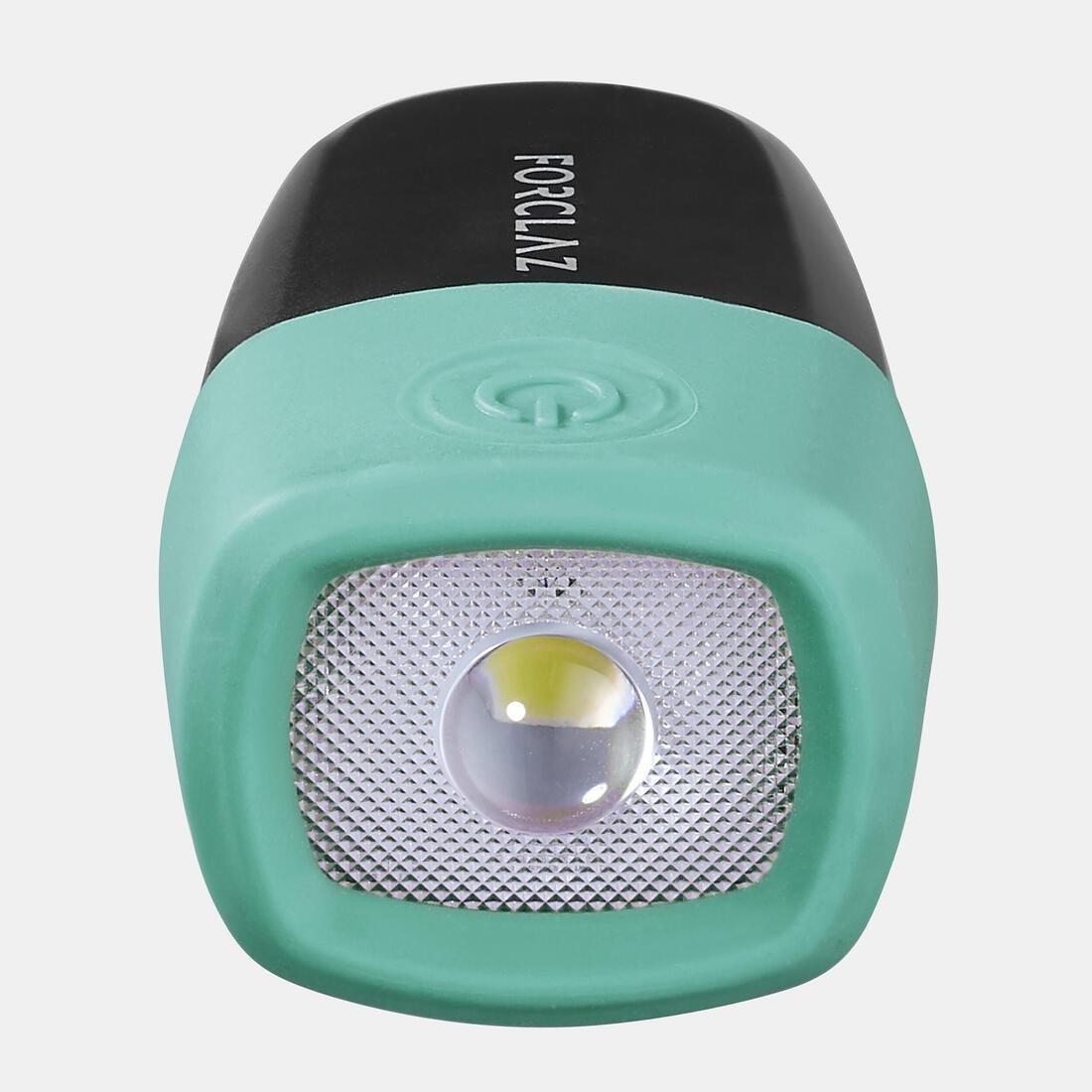 FORCLAZ - Dynamo Torchlight - 15 Lumen - Dynamo 100 V2, Green